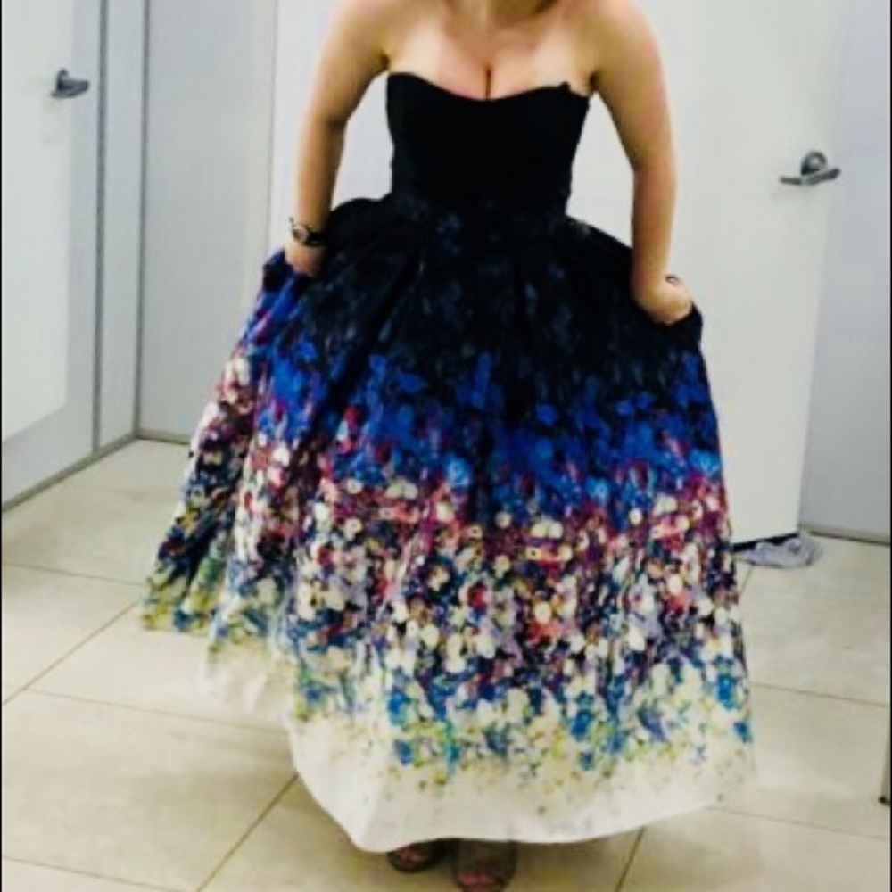 Designer formal dress